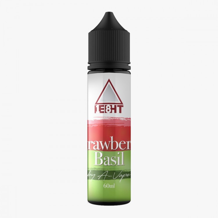 A VAPE One Eight Series Strawberry Basil 60ML